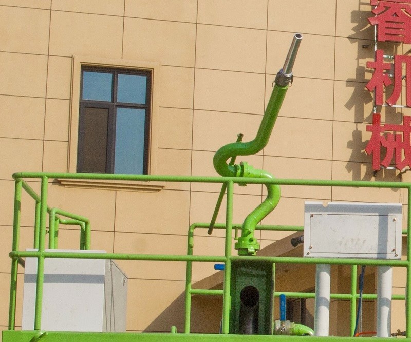 河南恒睿HKP型客土噴播機萬向噴頭限位裝置的作用及使用方法