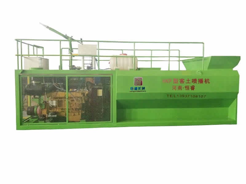邊坡綠化噴土機