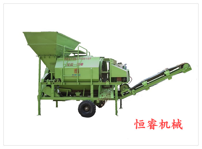 滾筒碎土篩分機