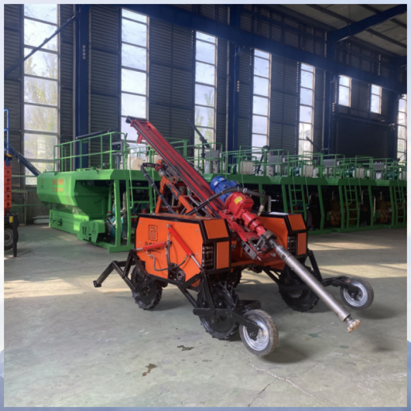 恒睿遙控爬坡鉆機——坡面施工的得力助手