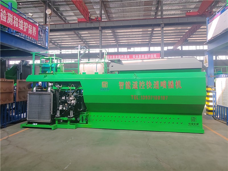 恒睿智能噴播機：助力噴播施工企業實現利潤成倍增長