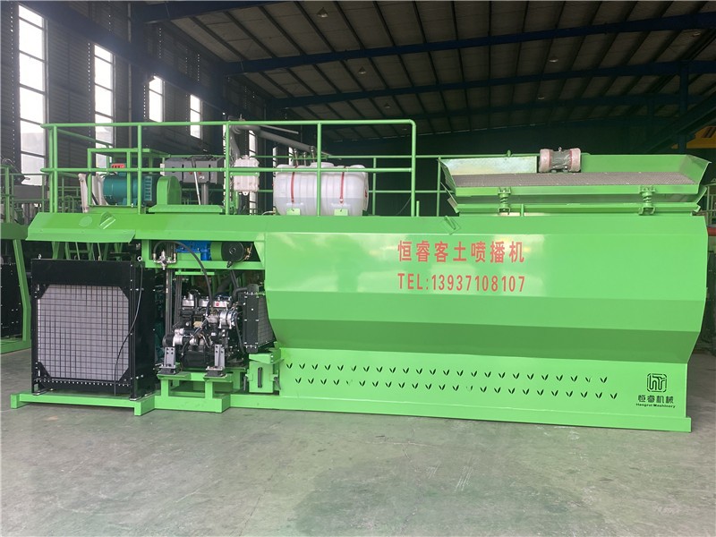 恒睿 535 型客土噴播機深度剖析，動力與效率的完美融合