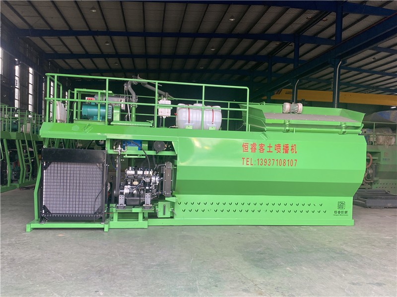 恒睿 535 型客土噴播機多場景生態(tài)修復的可靠伙伴