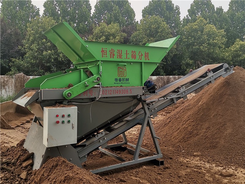 恒睿滾軸式濕土篩分機：打破濕土篩分困局，開啟篩土作業新時代?