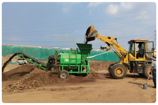 恒睿柴動(dòng)破碎滾筒篩：革新與突破的體現(xiàn)