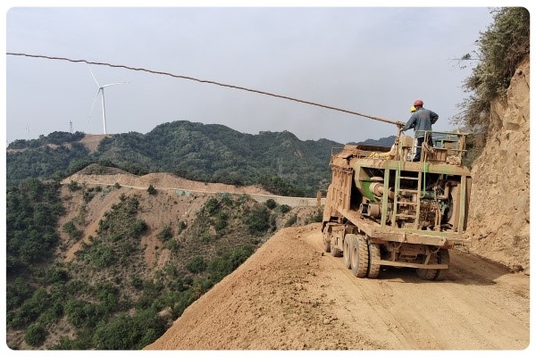 恒睿快速噴播機：破解洛寧風電項目復雜施工困局的關鍵利器