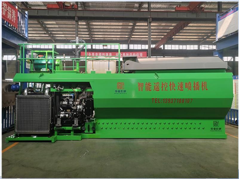 恒睿智能快速噴播機：復雜邊坡場景下的綠化施工利器