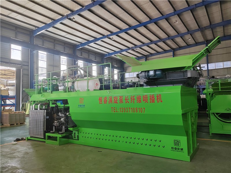 恒睿長纖維噴播機(jī)：破解陡峭巖坡綠化難題，實(shí)現(xiàn)纖維就地取材自由