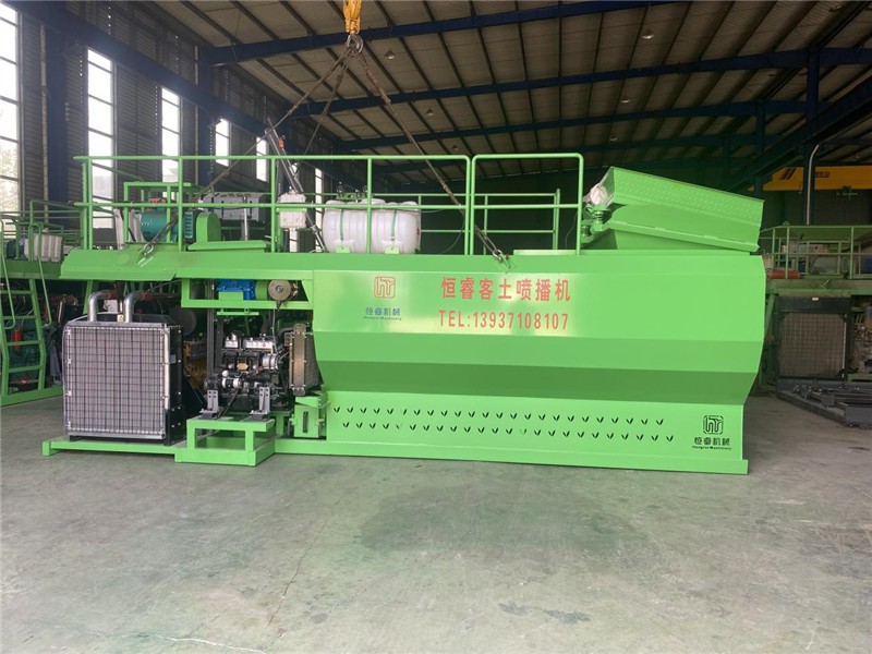 拒絕低效！恒睿噴播機(jī)：用穩(wěn)定性能助力邊坡綠化施工