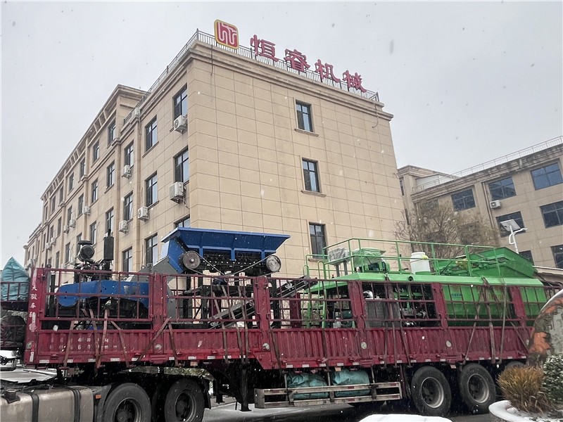 恒睿噴播機：以雪為鑒，恒睿噴播機、頁巖破碎機發貨見證品牌責任與擔當