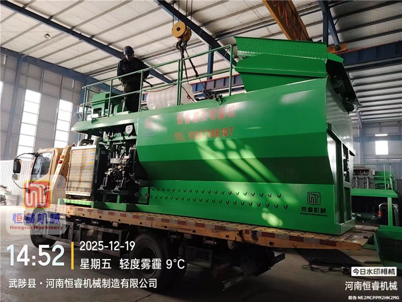 恒睿噴播機發(fā)往福建！HKP-480 型客土噴播機助力生態(tài)修復(fù)工程落地